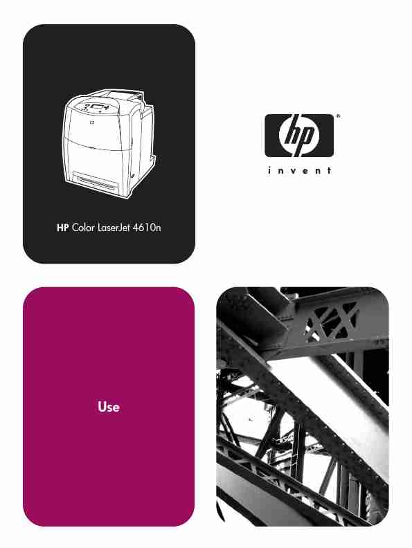 Compaq Printer LaserJet 4610n-page_pdf